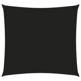 Kwadratowy żagiel ogrodowy, tkanina Oxford, 2,5x2,5m, czarny