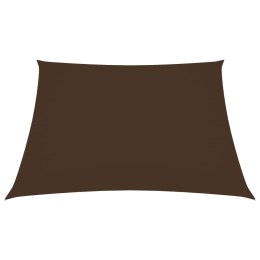Kwadratowy żagiel ogrodowy, tkanina Oxford, 3,6x3,6 m, brązowy