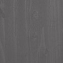 Biurko HAMAR, jasnoszare, 110x40x75 cm, lite drewno sosnowe