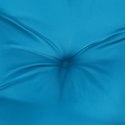 Okrągła poduszka, jasnoniebieska, Ø 60 x11 cm, tkanina Oxford