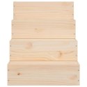 VidaXL Schody dla zwierząt, 40x49x47 cm, lite drewno sosnowe