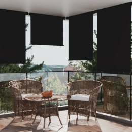 Markiza boczna na balkon, 122x250 cm, czarna