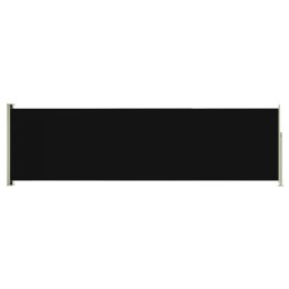 Wysuwana markiza boczna na taras, 180 x 600 cm, czarna