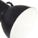 VidaXL Industrialna lampa ścienna, czarna, 65x25 cm, E27