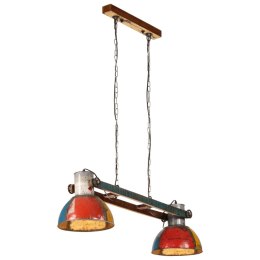 VidaXL Industrialna lampa wisząca, 25 W, kolorowa, 111 cm, E27