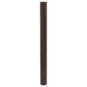 VidaXL Parawan, ciemnobrązowy, 165x400 cm, bambusowy