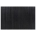 VidaXL Parawan, czarny, 165x250 cm, bambusowy