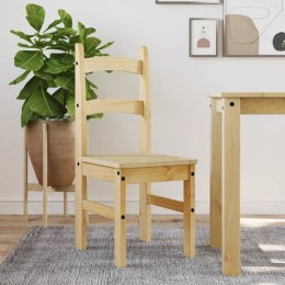VidaXL Krzesła stołowe, 2 szt., 40x46x99 cm, lite drewno sosnowe