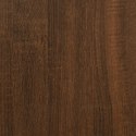 Szafka nocna, brązowy dąb, 34x36x70 cm, materiał drewnopochodny