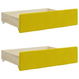 Szuflady pod łóżko, 2 szt., żółte