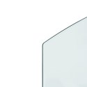 Panel kominkowy, szklany, 100x60 cm