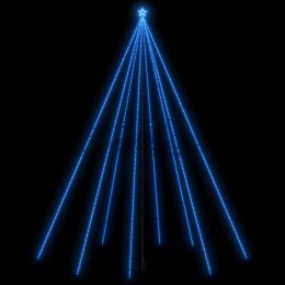 Choinka z lampek, wewn./zewn., 1300 niebieskich diod LED, 8 m