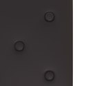 Panele ścienne, 12 szt., czarne, 60x30 cm, sztuczna skóra