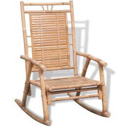 Fotel bujany, bambus