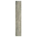 Panele ścienne, drewnopodobne, szare, PVC, 2,06 m²
