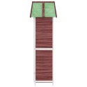 Ogrodowa szopa na narzędzia, kolor mokki, 89x52,5x175 cm, sosna