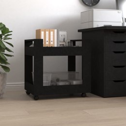 Szafka pod biurko, czarna, 60x45x60 cm, materiał drewnopochodny
