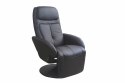 OPTIMA recliner czarny