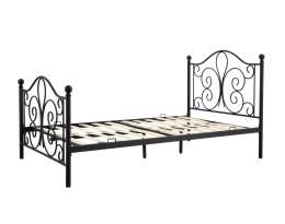 PANAMA 120 cm łóżko metalowe czarny