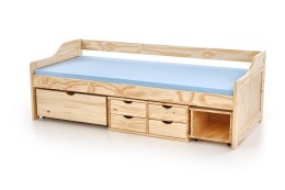 MAXIMA 2 łóżko młodzieżowe drewno lite sosnowe