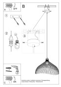 Lampa wisząca UMB biały