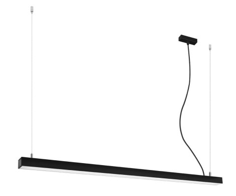 Lampa wisząca PINNE 150 czarna 4000K