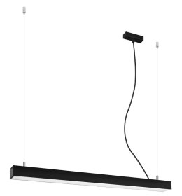 Lampa wisząca PINNE 90 czarna 4000K