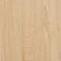 Biurko, dąb sonoma, 100x50x76 cm, materiał drewnopochodny
