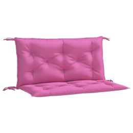 Poduszka na ławkę ogrodową, 2 szt., różowe, 100x50x7 cm