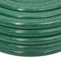 Wąż ogrodowy z zestawem złączek, zielony, 0,9", 100 m, PVC