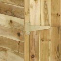 Szopa na narzędzia, z drzwiami, 107x107x220 cm, drewno sosnowe