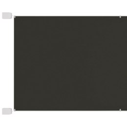 Markiza pionowa, antracytowa, 140x800 cm, tkanina Oxford
