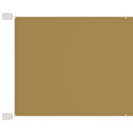 Markiza pionowa, beżowa, 100x800 cm, tkanina Oxford