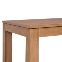 Stół z drewna tekowego, naturalne wykończenie, 180x90x76 cm