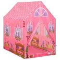 Namiot do zabawy z 250 piłeczkami, różowy, 69x94x104 cm