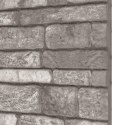 Panele ścienne 3D, wzór ciemnoszarej cegły, 10 szt., EPS