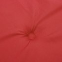 Poduszka na leżak, czerwona, (75+105)x50x3 cm