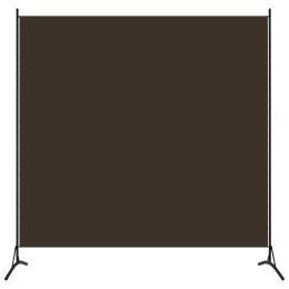 Parawan 1-panelowy, brązowy, 175 x 180 cm