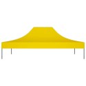 Dach do namiotu imprezowego, 4 x 3 m, żółty, 270 g/m²