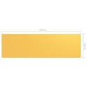 Parawan balkonowy, żółty, 120x400 cm, tkanina Oxford