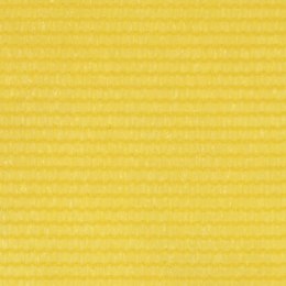 Parawan balkonowy, żółty, 120x400 cm, HDPE