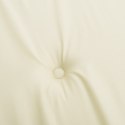 Poduszka na leżak, kremowa, (75+105)x50x3 cm