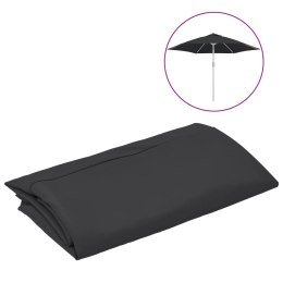 Pokrycie do parasola ogrodowego, czarne, 300 cm
