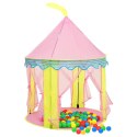 Namiot do zabawy dla dzieci, różowy, 100x100x127 cm