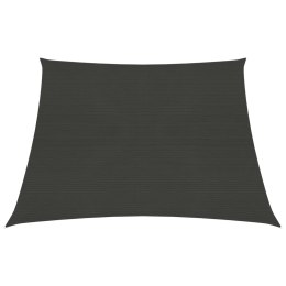 Żagiel przeciwsłoneczny, 160 g/m², antracytowy, 3/4x2 m, HDPE