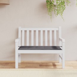 Poduszka na ławkę ogrodową, antracytowa, 120x50x3 cm, tkanina