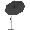 Zamienne pokrycie parasola ogrodowego, antracytowe, 300 cm