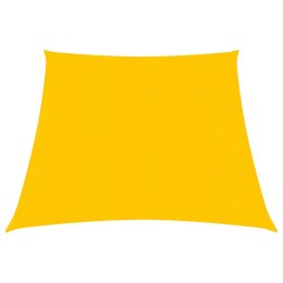 Żagiel przeciwsłoneczny, 160 g/m², żółty, 3/4x2 m, HDPE