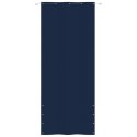 Parawan balkonowy, niebieski, 100x240 cm, tkanina Oxford