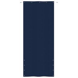 Parawan balkonowy, niebieski, 100x240 cm, tkanina Oxford